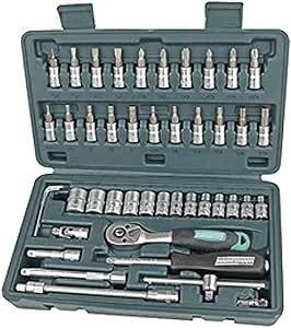 Mannesmann Steckschlüsselsatz 1/4", 46-tlg.,, 2040-SL