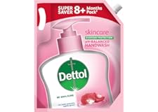 Dettol Liquid Handwash Refill – Skincare Hand Wash- 1500ml | pH Balanced | 10x Better Germ Protection