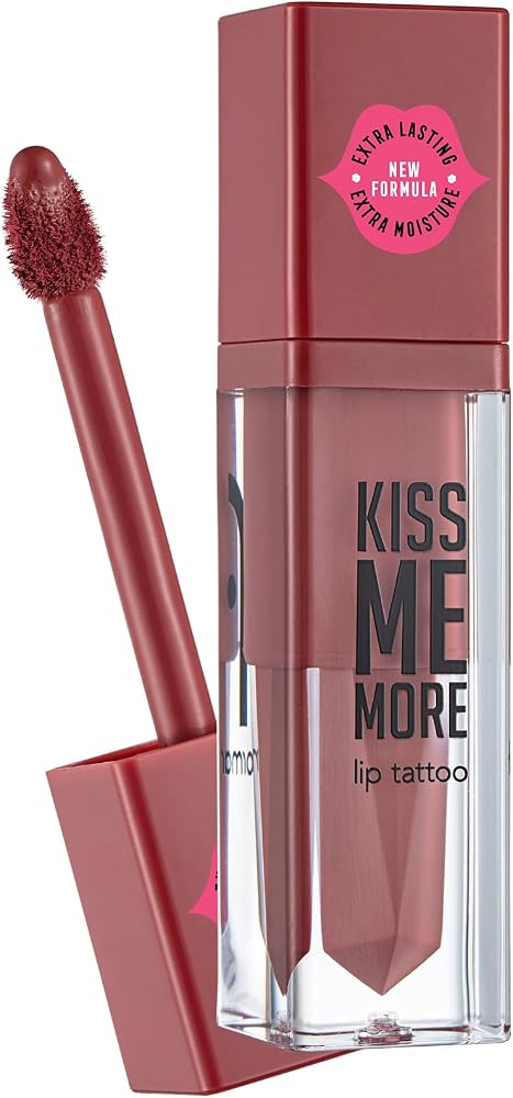 Kiss Me More Yüksek Pigmentli & Mat Bitişli Nemlendirici Likit Ruj