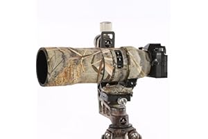 CHASING BIRDS Copriobiettivo impermeabile mimetico per Olympus 300 mm F4.0 IS PRO, copertura protettiva antipioggia (nuovo mimetico reed)