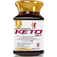 MOUNTAINOR Organic Keto Diet Weight Management Supplement 1000mg, Natural Reducing Formula for Men & Women Advance(60…
