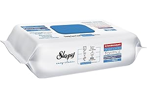 KELNO Sleepy easy Clean Oberflächenreinigungstücher mit Bleichzusatz, 6er Packung (6x100 Tücher, insgesamt 600 Blatt) – Effektive Putztücher