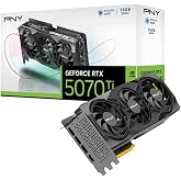 PNY GeForce RTX 5070 Ti 16GB GDDR7 256-Bit, DLSS 4, Ray Tracing, PCIe 5.0, 4K Ultra Gaming Ekran Kartı &ndash; VCG5070T16TFXPB1