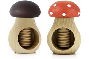 Holzfee Nussknacker Duo Set Nussknackerpilz (Pilz D + F)