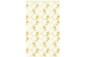 PARAMAISON Tenda Zanzariera, Retinata Piombata Antimosche Antizanzara Waterproof, Anelli Passanti | Pannello 150x250cm Girasole
