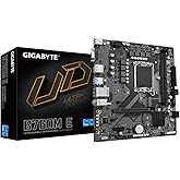 GIGABYTE B760M E LGA1700 DDR5 7600MHz(OC) PCIe 4.0 M.2 NVMe Gigabit LAN mATX Anakart
