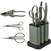 Fiskars Urban Plant Care, 1075317 bakım kesim seti, 3 par&ccedil;a, bitki makası, tutuculu, k&uuml;&ccedil;&uuml;k bitki makası, tutuculu, paslanmaz 
