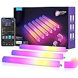 Govee Glide RGBIC Smart Wall Light, Decorazioni per la Casa con Sincronizzazione Musicale per Giochi e Streaming, Oltre 40 Sc