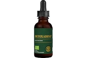 GLOBAL HEALING CENTER Global Healing Detoxadine - Organic Bioactive Nascent Iodine Liquid Supplement Drops Solution - More Absorbable Than Potassium Iodide Tablets & Spray - 30ml Tincture