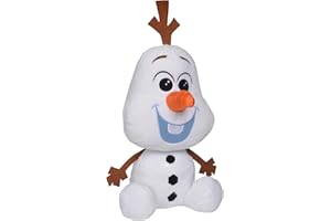 SIMBA TOYS Simba 6315877627 - Disney Frozen II Chunky Olaf, 43 cm, pluszowa zabawka, przytulanka, królowa lodu, Elsa, bałwanek, od pierwszych miesięcy życia