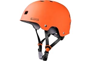 ‎OUTDOORMASTER OutdoorMaster Skateboard Fahrradhelm - Zwei herausnehmbare Innenfutter Belüftung Multi-Sport Roller Skate Inline Skating für Kinder, Jugendliche & Erwachsene