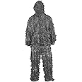 HYFAN Hunting Ghillie Suit Camo Camouflage Blind Hooded Clothing for Outdoor Activities