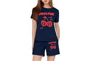 JKJFJKA Girls Tracksuit Sets Kids Summer Letter Print Activewear Short Sleeve Tops Trendy T-Shirts and Shorts 2 Piece Outfits Joggers Boys Fashion Casual Loose Comfy Gym Set UK