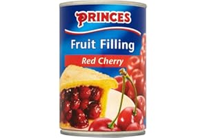 Princes Red Cherry Fruit de remplissage (410g) - Paquet de 2