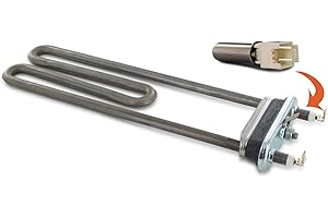 DL-pro Elemento calefactor de 2000 W 230 V con sensor NTC para Bosch Siemens 12004179 652573 00170961 170961 calentador IRCA Bleckmann para lavadora Serie 6 iQ 500 Avantixx varioPerfect