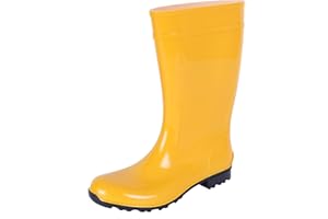 LEMIGO Damen Gummistiefel Regenstiefel Ilse