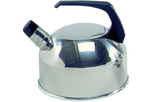 Krüger NY110 Kiel Chaudière de Flûte Acier Inoxydable Argent 14 x 14 x 18 cm