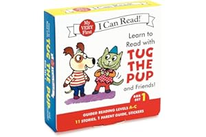 Learn to Read with Tug the Pup and Friends! Box Set 1: A Fun and Engaging Collection of My First I Can Read Books