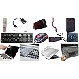 Anjo Combo (13 in 1) of Keyboard-Mouse with Laptop Accessories 14 inch.