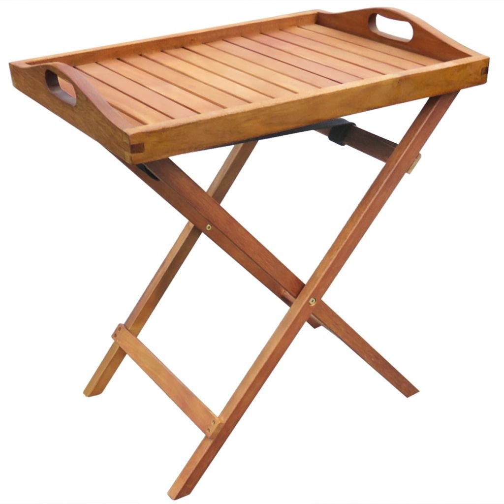 Festnight 23-TLG. Garten-Essgruppe mit Kissen Gartengarnitur aus Akazienholz Gartenmöbel Set inkl. 1 Esstisch + 8 Stühle + 2 Sonnenliegen + 10 Sitz-/Liegepolster + 1 Beistelltisch + 1 Sonnenschirm – Bild 10