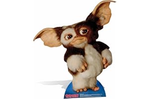 Star Cutouts Ltd SC978 Gizmo uroczy gremlin naturalnej wielkości tektury cięty, wielokolorowa, 75 x 64 x 75 cm