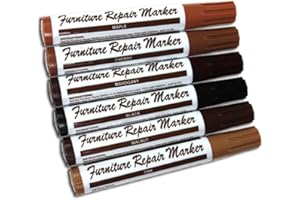 Genius Ideas R 018905 Lot de 6 marqueurs de retouche pour meubles