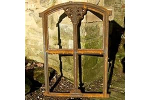 antikas – per vecchio giardino muro, finestra, spalliera stalla finestra ferro Gretje pieghevole