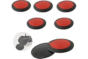 Bustlwor 5 Stück Die Klebe-Montagescheibe, Universal Saugnapf Montagescheibe, Pack Zubehör Halterung, Aufkleber Basis-Halterung, Geeignet Für Die Installation Von Mobiltelefonhaltern