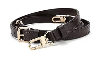 SENRAL Cinghie per borse Speedy 25 30 Vochetta regolabili in pelle per cambio a tracolla (cinghia marrone)