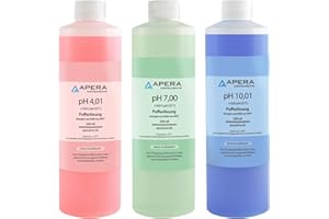 Apera Instruments Roztwór do kalibracji pH 4,01/7,00/10,01 po 250 ml AI115