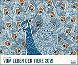 Vom Leben der Tiere 2019 - Pablo Salvaje - Wandkalender - Querformat 58,4 x 48,5 cm - Spiralbindung by 