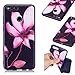 Produktbild Ooboom® Huawei Honor 7X Hülle TPU Silikon Matt Gummi Gel Weich Handy Tasche Case Cover Flexibel Ultra Dünn für Huawei Honor 7X - Lotus
