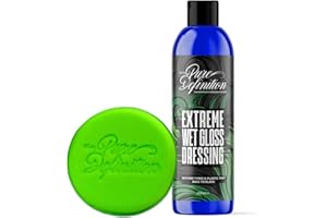 Pure Definition Car Tyre Gel - Extreme Wet Gloss Dressing - High Shine Finish, Restores Faded Plastic Trim, Car Detailing Product