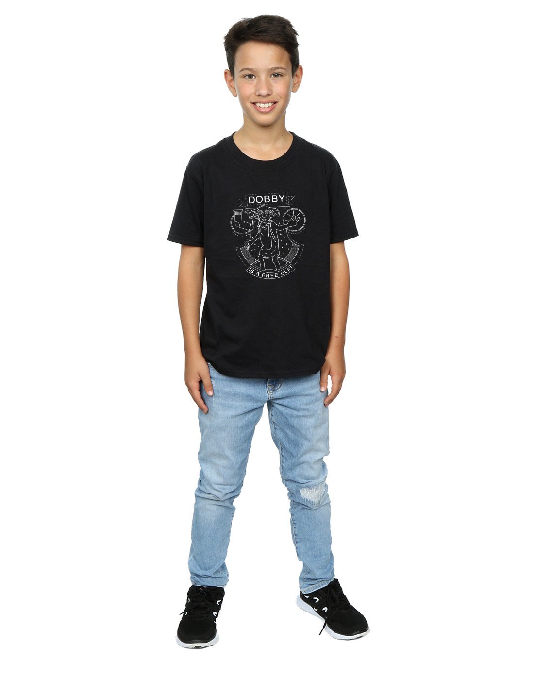 Harry-Potter-Jungen-Dobby-Seal-T-Shirt