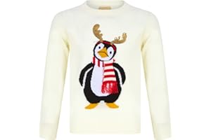 Tokyo Laundry Girls 'Merry Christmas' Crew Neck Novelty Xmas Jumper