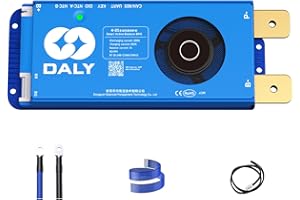 DALY BMS 200A Balance 12V bis 24V - 1A Aktiver Balancer 4S - 8S BMS Eingebautes Bluetooth RS485 CAN für LiFePO4/Li-Ionen/LTO-Akkupacks für Heimenergiesystem, tragbares Kraftwerk, E-Bike