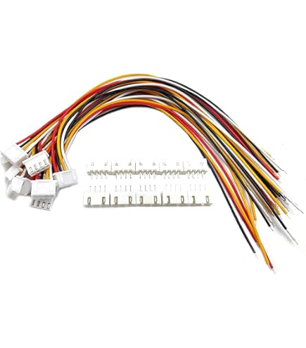 10 Pz 5S 6 Pin XH 2.54mm K Connettore Compreso Verticale Maschio Pin Header Femmina Presa Terminale A Crimpare Per Circuo Cavo JST - Foto 2