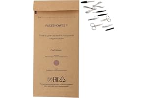 BRRNOO Lot de 100 sacs de stérilisation jetables pour stérilisateurs à ongles pour machines de désinfection, outils à ongles, Sac Auto-scellant pour Outils - 75 x 150 mm (100 Unité (Lot de 1))