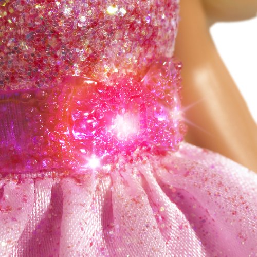 Barbie Sparkle Lights Princess Doll - Pink