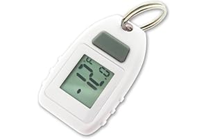 Sun Company Digital Zipogage - Compact Zipperpull Digital Thermometer | for Skiing, Snowboarding, Cold-Weather Camping, Snowshoeing, or Any Outdoor Activity