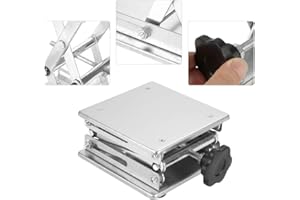 Piattaforma elevatrice - Piattaforma elevatrice a forbice regolabile da laboratorio 150 * 150 * 250mm BiuZi 1Pc