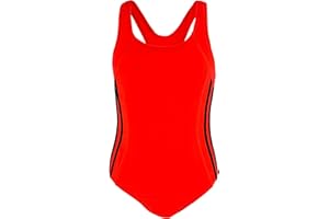 LAPHILO Costume da Bagno Intero con Volant per Bambine e Ragazze con Scollo a V e Incrocio Posteriore cod.2200