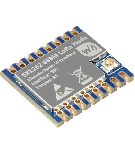 SX1262 LoRa Node Module For Raspberry Pi Pico - 902-930MHz LoRaWAN Support With Long Range Communication