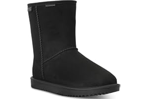Regatta Womens Risley Waterproof Faux Fur Lining Slip On Boot - Black