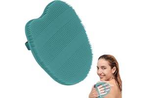 RamPula Bath Brushes, Exfoliating Silicone Body Scrubber, Women SPA Brushing Shower Bath Scrubber for Wet or Dry Cleaning, Lathers Well, Long Lasting, and More Hygienic Than Traditional Loofah