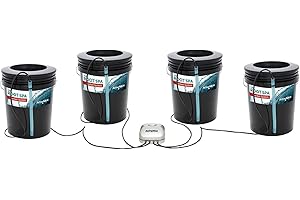 Hydrofarm Raíz SPA 4 Sistema de Cubo, 5 Gallon