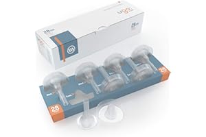 U GO Ugo Sheath (x28) - 1 Month Supply of External Male Urinary Incontinence Catheter Condoms - Self Adhesive and Latex Free (Style: Pop-On/Diameter: 28mm)