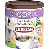 Crastan Cicoria Tostata e Macinata per moka/infusione – 1 Barattolo da 350 gr