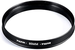 Tilta 85mm Lens Attachments Adapter Ring for MB-T15 Mini Clamp-on Matte Box Camera Lens Adapters MB-T15-85