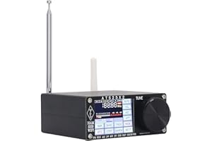 FOCKETY Full Band Radio Receiver, FM AM MW SW SSB DSP Shortwave Multi Modes Portable Handheld Radio Recorder with Spectrum Scanning ATS25X2, High Accuracy All Band Radio Receiver